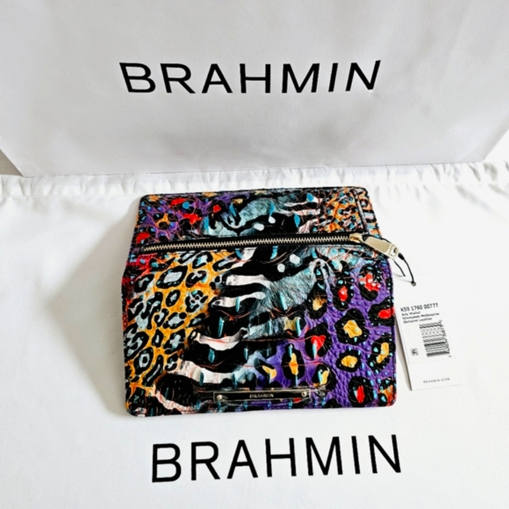 NWT Brahmin Stampede Melbourne Ady Wallet - Picture 5 of 15